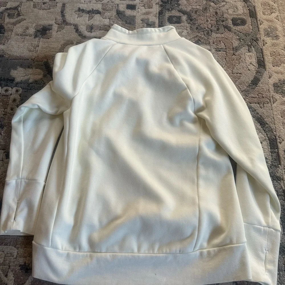 Fabletics Cream High-Neck Top - Picture 2 of 4